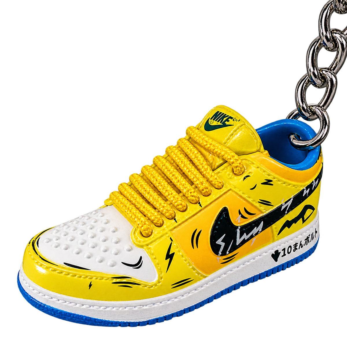 Pokémon Pikachu Nike SB Dunk Mini KeyChain – BitsandBobsUK