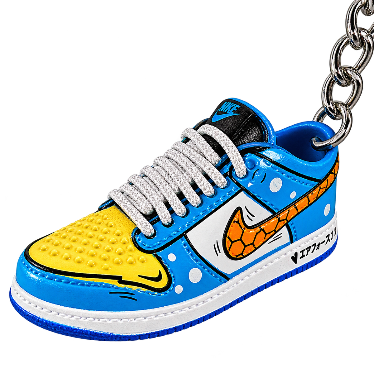 Pokémon Squirtle Air Force 1 Mini Keychain