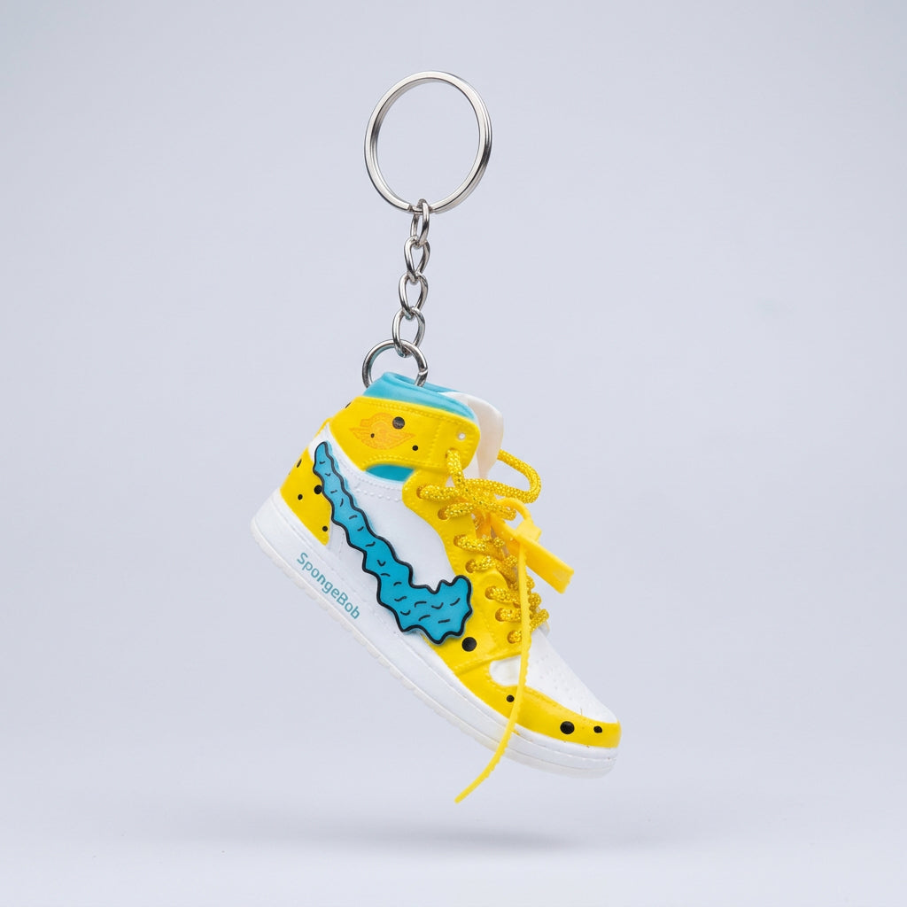 SpongeBob SquarePants Jordan 1 Mini Keychain